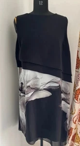 Mint velvet Dress Chiffon Women’s Size 16 Career Summer Holiday Beach - Picture 1 of 4