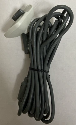 Cavo USB per Joystick - BIANCO - Microsoft Xbox 360 - ORIGINALE - Funzionante - Immagine 1 di 3