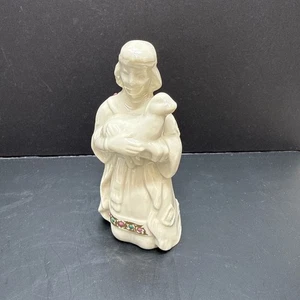 Lenox China Jewels Shepherd Boy Lamb Kneeling Christmas Nativity 1993 RETIRED - Picture 1 of 9