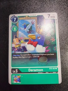 Deramon Green Digimon CCG BT5-053 Regular - Picture 1 of 1