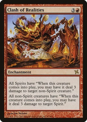 (4x) CLASH OF REALITIES - Betrayers of Kamigawa – MTG Magic the Gathering Card - Image 1 of 4