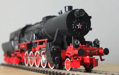 Marklin 34159 HO gauge CCCP (TЭ-3915) / BR 52 steam locomotive in black livery - Image 1 of 4