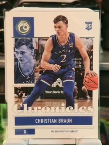 Selecciones del draft 2022-23 Panini Chronicles - Christian Braun #6 (RC) - Imagen 1 de 2