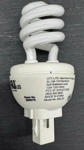 OTT-LITE 13W Lamp type SL13B-120  Replacement Spiral CFL Bulb  OttLite 5000K - Picture 1 of 3