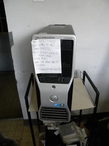 Dell Precision T3500 W3530 2.8GHz 4C 4GB 250GB ATI HD 2400XT Win 10P Passed Diag - Picture 1 of 5