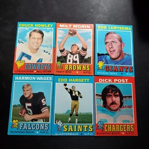1950'S-70'S NFL VINTAGE CARDS LOT(21 CARDS)(TC#2356)(CARDS HAVE WEAR) - Bild 1 von 8