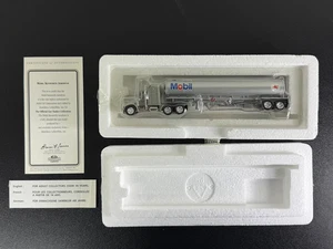 Matchbox Ultra 1:100 Scale Kenworth Aerodyne & Mobil Tanker Trailer   MOBIL GAS - Picture 1 of 6
