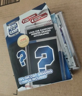 Gems of the Game Baseball Open Box 1 Graded 8.5 CGC Ohtani & 10 Rookies 24 Total - Image 1 of 4
