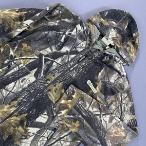 Field & Stream Jacke Herren XL Camouflage Fleece Kapuze Full Zip Jagd NOSCENT gefüttert - Bild 1 von 22