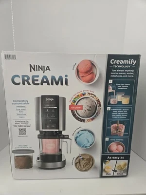  Ninja NC300 奶油制冰淇淋机,5 个一触式程序,含 2 品脱 — 第 1/4 张图片