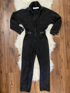 IRO Utility Style Jumpsuit Size S / US 4 / FR 36 in Black, MSRP $560, EUC! - Picture 1 of 15