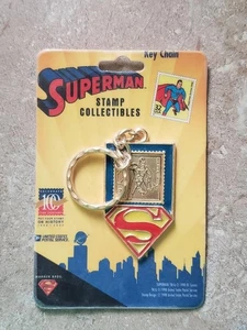 USPS - Llavero de colección de estampillas de Superman - 1998 100 aniversario - Imagen 1 de 3
