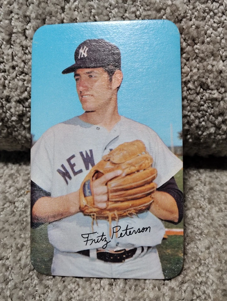 1971 TOPPS SUPER Fritz Peterson #13 - Image 1 of 4