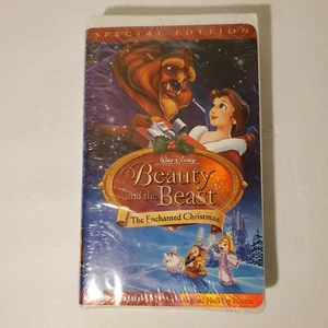 Disney Beauty and the Beast An Enchanted Christmas Special Edition VHS BRAND NEW - Picture 1 of 7