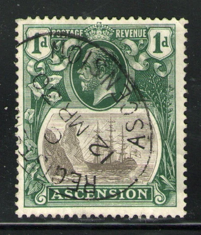 Ascension  Scott #11  Fine Used Cover