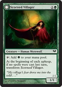 *MRM* FR/VF 4x Villageoise m�pris�e ( Scorned Villager ) MTG Dark ascension - Imagen 1 de 1