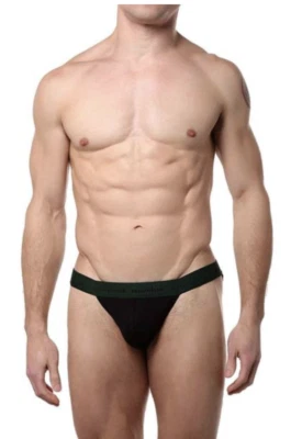 Modus Vivendi черный/темно-зеленый танга сделано в Греции "маленький" F10 - Изображение 1 из 2