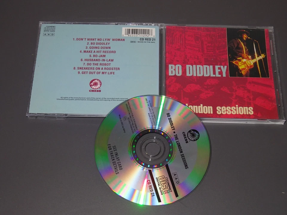 BO DIDDLEY - THE LONDON SESSIONS / CHESS-CD 1990 (MINT-) - Bild 1 von 1