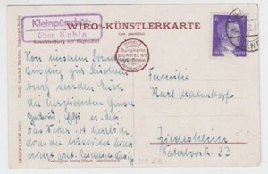 Sello Landpostschütz pequeño sobre Kahla 1943 - Imagen 1 de 2
