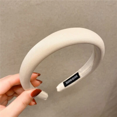 Candy Color Headband Colorful Non-slip Head Hoop Hair Accessories Solid Color↗ - Image 1 of 4