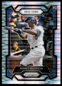 2024 Panini Prizm Baseball RONNY MAURICIO PULSAR PRIZM /499 RC #209 NEW YORK - Picture 1 of 2
