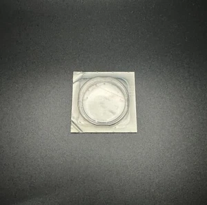 Genuine Omega Watch Crystal Silver Ring 63 PZ 5184 NOS Vintage Timepiece Parts - Picture 1 of 4