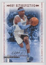 2007-08 Fleer Hot Prospects ROY Retrospective Red /25 Allen Iverson #65 HOF