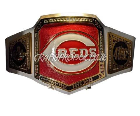 Cincinnati Reds World Series Championship Belt Cover