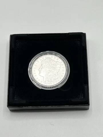 2023 Morgan Silver Dollar Uncirculated Coin 23XE - In Hand Cover