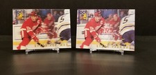 2 Lot 1996-97 Pinnacle McDonald's Ice Breakers 3D #McD17 Steve Yzerman Red Wings