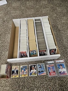 Lote de juegos completos Topps 1985, 1986, 1987, 1989 - PSA 7 Clemens, BGS 8 McGwire RCs - Imagen 1 de 7
