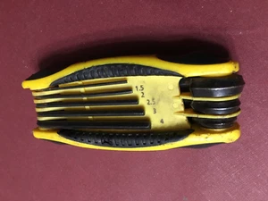 Stanley Folding Hex Key Set 8 Piece Rubber Grip - Used - Picture 1 of 4