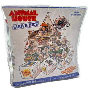 New Animal House Liar's Dice Adult Game 30 Years Anniversary Collectible - Picture 1 of 9