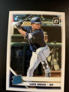 2019 Donruss Optic #45 Luis Urias RR RC Padres - Bild 1 von 2