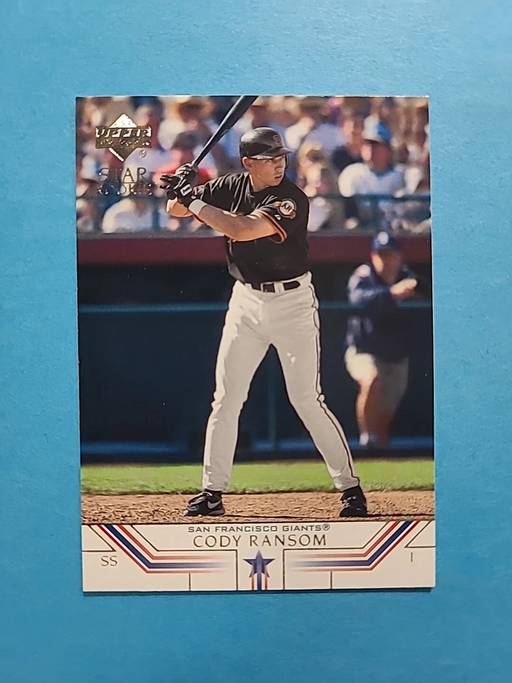 CODY RANSOM 2002 UPPER DECK BASEBALL CARD # 39 H2570 - Image 1 of 1