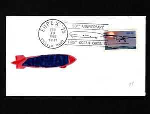 OPC 1978 Euclid Ohio Eupex 50th Anniversary 1st Ocean Crossing 43718 - Picture 1 of 1