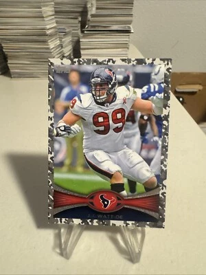 2012 Topps Football JJ Watt #235 Camo /399 Houston Texans - Image 1 of 3