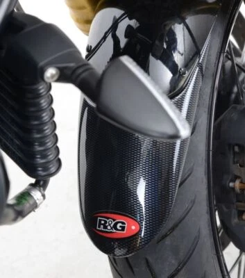 R&G Racing Black Fender Extender For 2010-2012 Kawasaki Z1000 FERG0162BK - Image 1 of 4