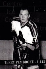 1999-00 Fort Wayne Komets All-Time Penalty #8 Terry Pembroke