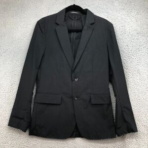 Rag & Bone Blazer Jacket Mens 36 Black Striped Double Button Business Casual 