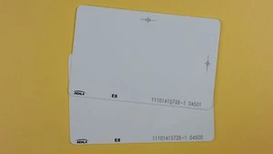 HID Indala FlexISO Proximity Access Card FPISO-SSSCNA-0000  Pack of Two ( 2 ) - Picture 1 of 4