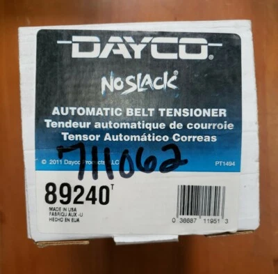 89240 Dayco Accessory Belt Tensioner New for Saturn SL2 SL1 SC2 SL SC1 SW2 SW1 - Image 1 of 3