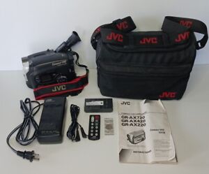 Jvc Gr-Ax720U Camcorder Player Recorder w/ Case, Charger,Battery,Remote, Manual