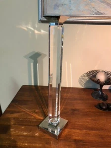 Vintage Eichholtz MCM leaded Crystal Candle Holder. Very Expensive Quality Piece - Picture 1 of 7