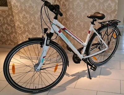 Trekkingrad Fahrrad PEGASUS PIAZZA 21, Damen Trapez Modell 2020 - wenig benutzt - Bild 1 von 4