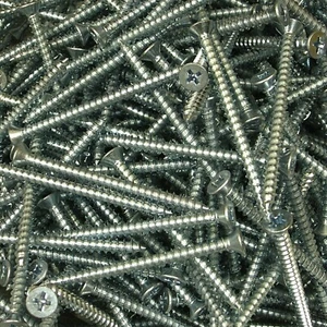 (250) #10 X 2-1/2" Phillips Flat Head Type A Sheet Metal Screw Zinc Plated SMS - Picture 1 of 3