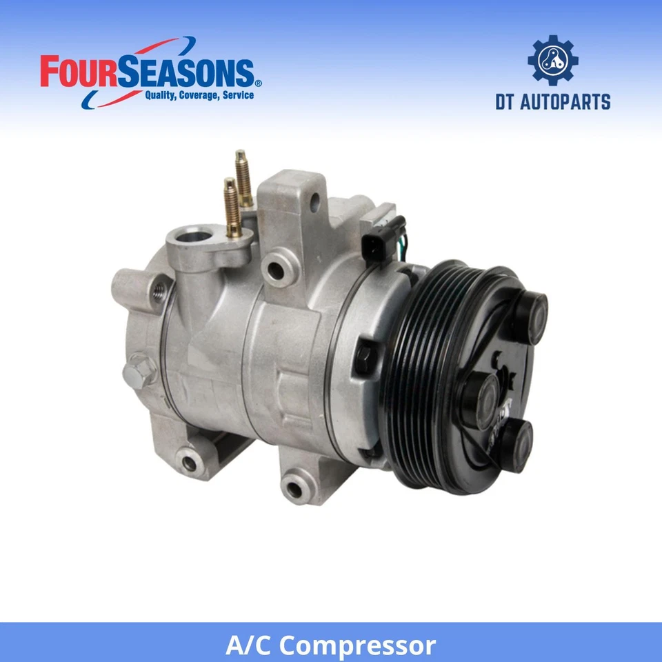 Compresor de aire acondicionado para Ford Mustang 2011-2022 4 estaciones 2012 2013 2014 2015 2016 Foto 1 de 4