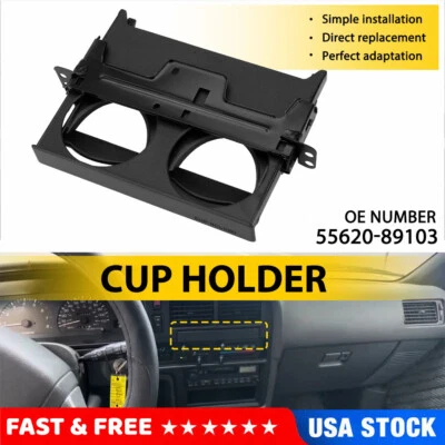 Portavasos panel de instrumentos 55620-89103 para TOYOTA PICKUP 4RUNNER 1989-1995 Foto 1 de 4