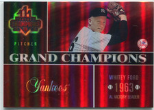2003 (YANKEES) Donruss Champions Grand Champions Holo-Foil #10 Whitey Ford /25