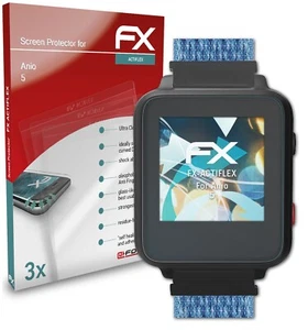 atFoliX 3x Protecteur d'écran pour Anio 5 Écran protecteur clair&flexible - Photo 1 sur 6